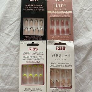 KISS Ready-to-Wear Nails Set Bundle